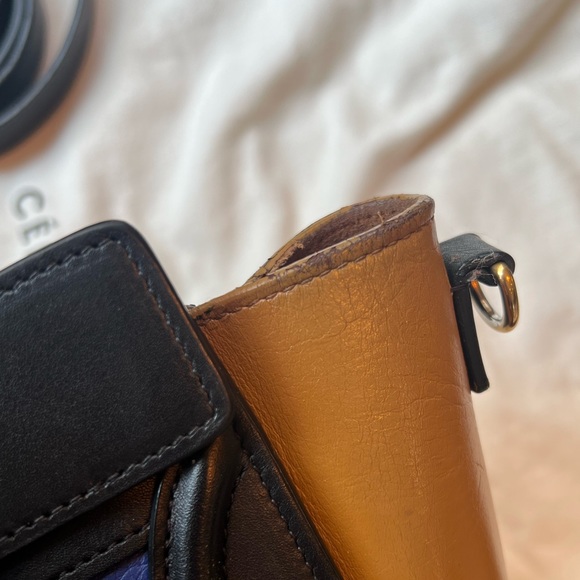 Authentic Celine Nano w/ Shoulder strap Luggage in Multi color and grain - Picture 4 of 16